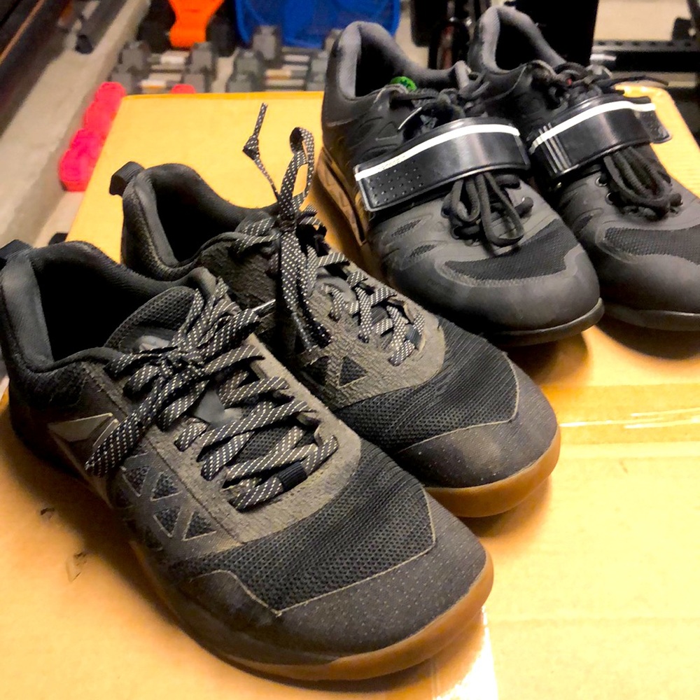 Reebok lifters and nanos